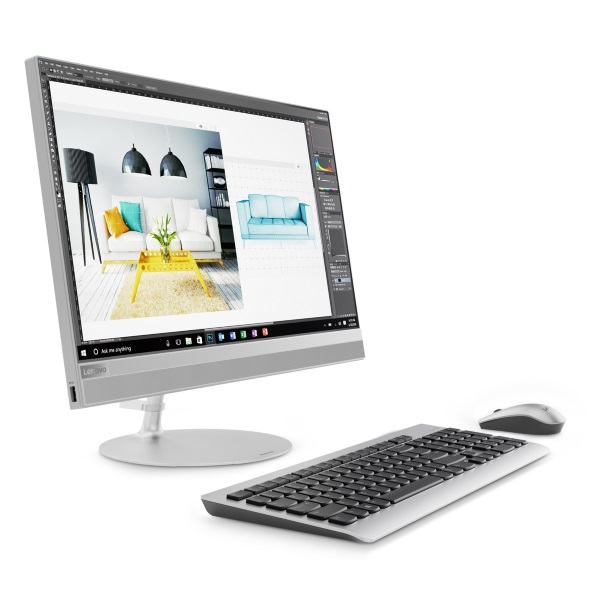 Моноблок Lenovo IdeaCentre AIO 520-22IKL 21,5" FHD/ Pentium G4560T/ 4GB/ 1TB/ noODD/ Radeon 530 2G/ WiFi/ BT/ Win10/ silver [F0D4000URK] изображение 1
