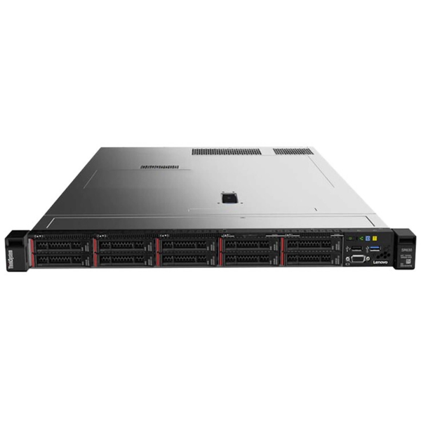 Сервер Lenovo ThinkSystem SR630 [7X021017EA] 2x Xeon 5218R, 64GB, noHDD (up 8/10 SFF), noODD, 930-8i, noGbE, 1x 750W (up 2) изображение 1