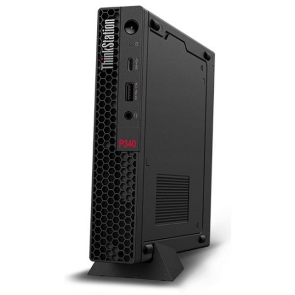 Рабочая станция Lenovo ThinkStation P340 Tiny, Core i7-10700T, 16GB, 512GB SSD, nV Quadro P620 2GB, WiFi, BT, Win10Pro [30DF002BRU] изображение 1