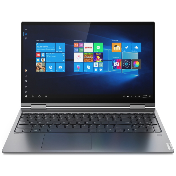 Ноутбук-трансформер Lenovo Yoga C740-15IML 15.6" FHD Touch [81TD004DRU] Core i5-10210U/ 16GB/ 1TB SSD/ WiFi/ BT/ FPR/ Win10/ Iron Grey изображение 1