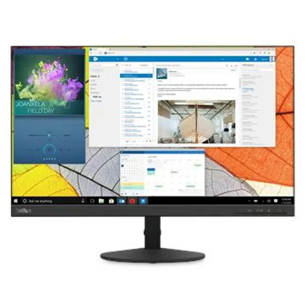 Монитор Lenovo ThinkVision S27q-10 27" QHD [61E8GAR1EU] 1000:1, 350 cd/m, 178-178, tilt, черный изображение 1