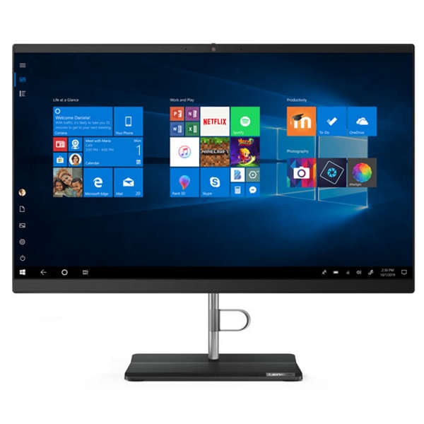 Моноблок Lenovo V540-24IWL AIO 23.8" FHD/ Core i3-8145U/ 4GB/ 256GB SSD/ DVD-RW/ Wifi/ BT/ Win10Pro/ black [10YS002SRU] изображение 1