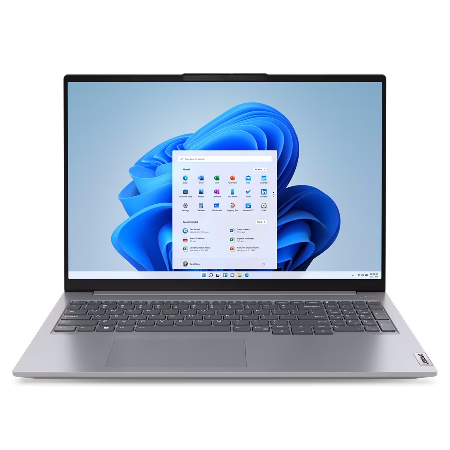 Ноутбук Lenovo Thinkbook 16 G6 IRL Core i7 13700H 16Gb SSD512Gb Intel Iris Xe graphics 16" IPS WUXGA (1920x1200) noOS grey WiFi BT Cam (21KH007VRM) изображение 1