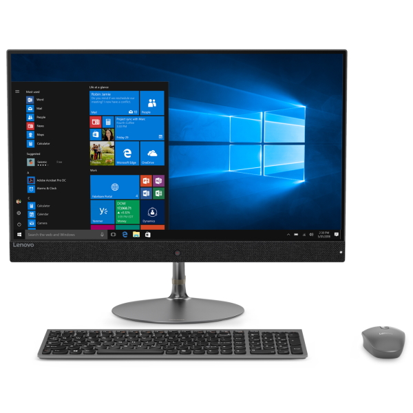 Моноблок Lenovo IdeaCentre AIO 730S-24IKB 23.8" FHD Touch/ Core i5-8250U/ 8GB/ 256GB SSD/ noODD/ WiFi/ BT/ Win10/ Iron Grey [F0DY0041RK] изображение 1