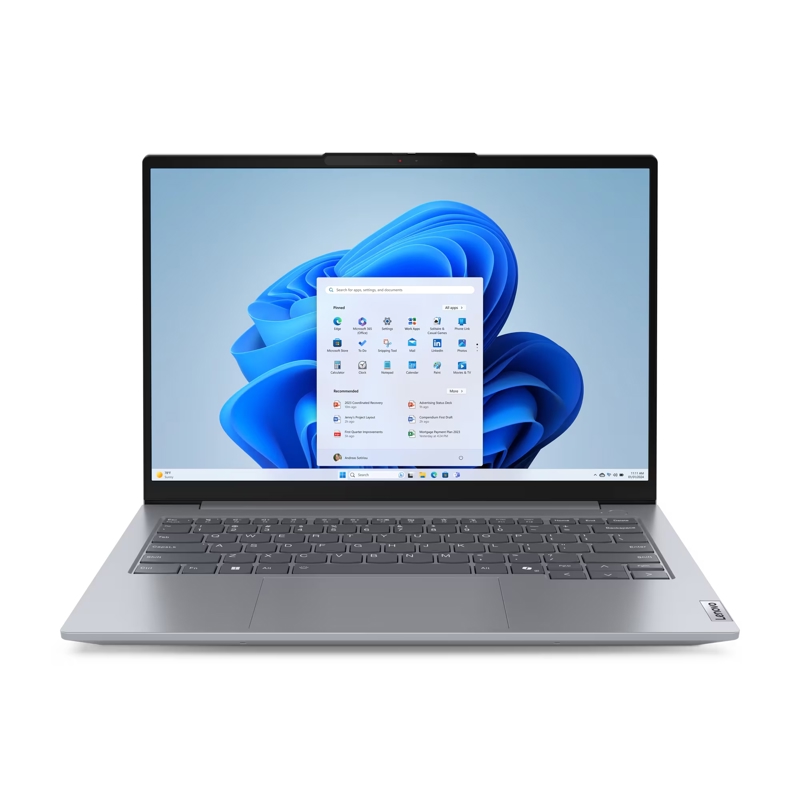 Ноутбук Lenovo Thinkbook 14 G7 IML Core Ultra 7 155H 8Gb SSD512Gb Intel Arc 14" IPS WUXGA (1920x1200) noOS grey WiFi BT Cam Bag (21MR001BGQ) изображение 1