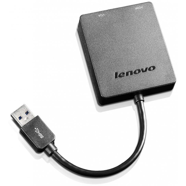 Адаптер Lenovo Universal USB 3.0 to VGA/HDMI [4X90H20061] изображение 2