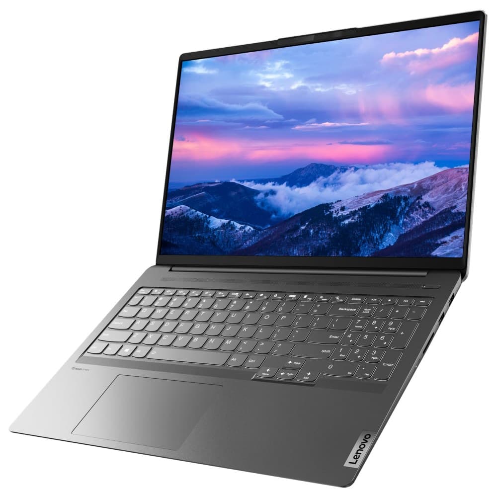 Ноутбук Lenovo IdeaPad 5 PRO 16IHU6 16" 2.5K, Core i5-11300H, 16GB, 512GB SSD, noODD, GeForce MX 450 2GB, WiFi, BT, noOS [82L9004LRE] изображение 2