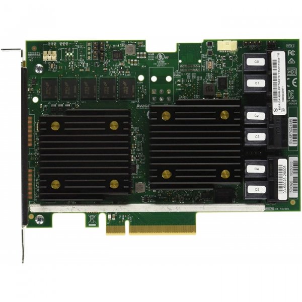 Контроллер Lenovo ThinkSystem RAID 930-24i [7Y37A01086] 4GB FBWC, PCIe, 12Gb SAS изображение 1