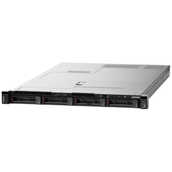 Сервер Lenovo ThinkSystem SR250 [7Y521002EA] Xeon E-2276G, 16GB, noHDD (up 8/10), SW RAID, 1x 450W (up 2) изображение 1