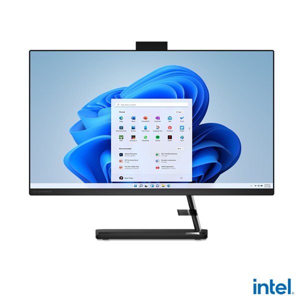 Моноблок Lenovo IdeaCentre AIO 3 27IAP7 27" FHD IPS 250N, Core i3-1215U, 8GB, 512GB SSD, WiFi6, BT, NoOS, Black (F0GJ00NLRK) изображение 1