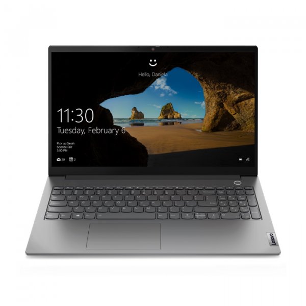 Ноутбук Lenovo ThinkBook 15 G2 ITL 15.6" FHD [20VE0055RU] Core i5-1135G7, 8GB, 256GB SSD, no ODD, WiFi, BT, FPR, DOS, Mineral Grey изображение 1