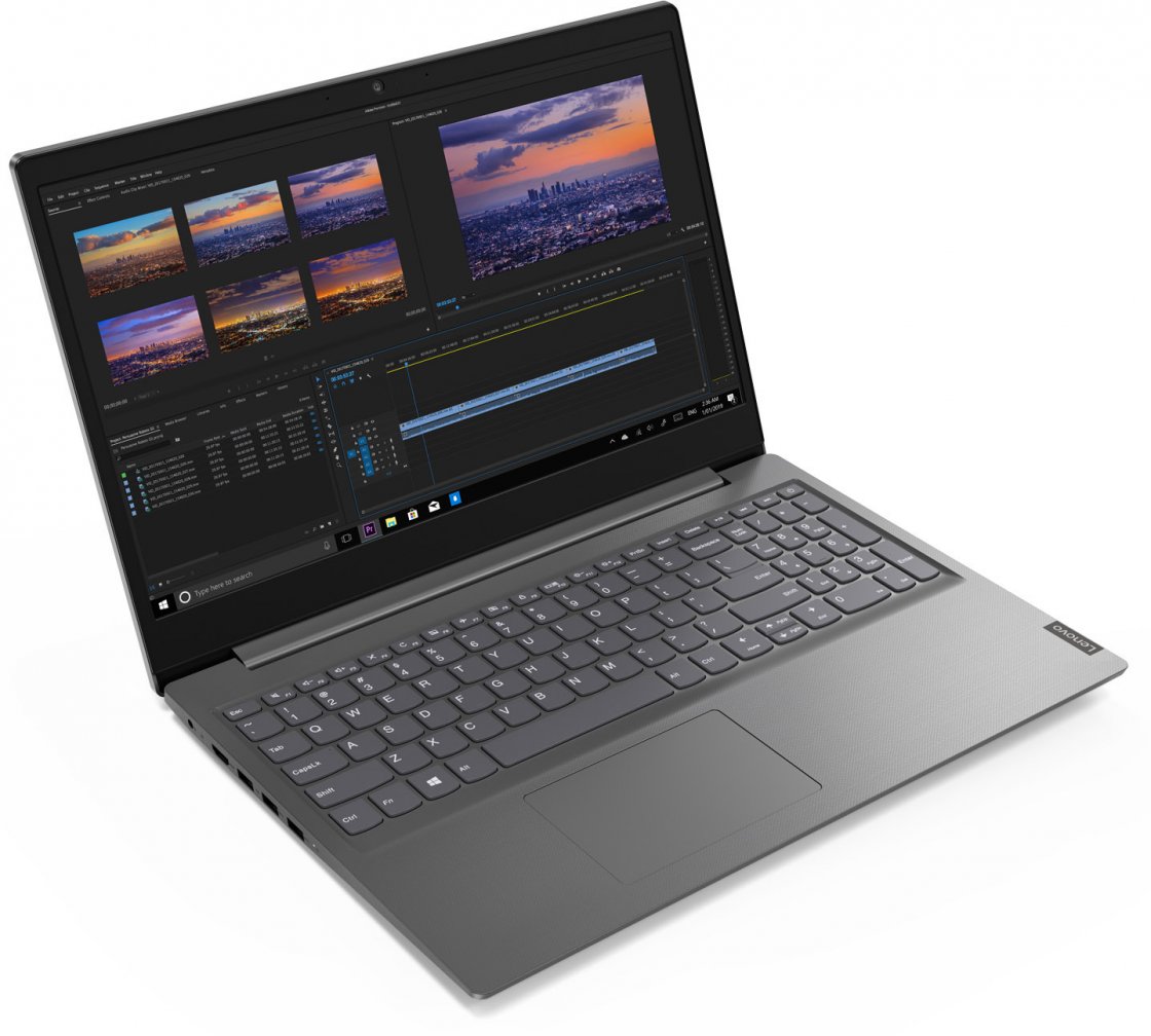 Ноутбук Lenovo V15-IIL 15.6" FHD [82C50048RU] Core i5-1035G1, 8GB,128GB SSD, WiFi, BT, no OS, серый  изображение 4