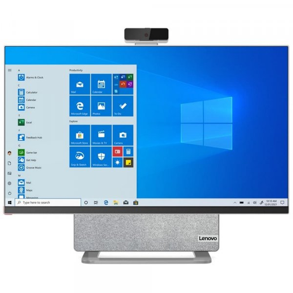 Моноблок Lenovo Yoga AIO 7 27ACH6 27" UHD, Ryzen 5 5600H, 16GB, 512GB SSD, WiFi, BT, Win10 [F0G7001SRK] изображение 1