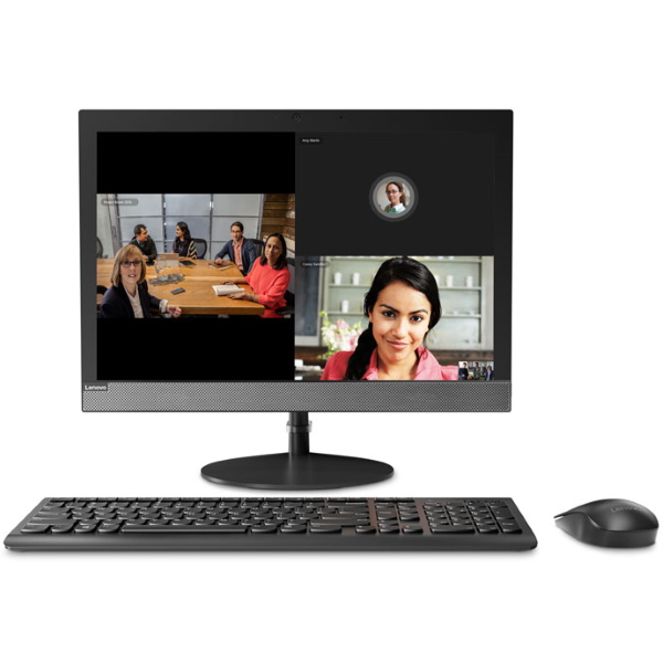 Моноблок Lenovo V130-20IGM AIO 19.5" WXGA+/ Pentium Silver J5005/ 4GB/ 500GB/ DVD-RW/ WiFi/ BT/ Win10/ Black [10RX000VRU] изображение 1