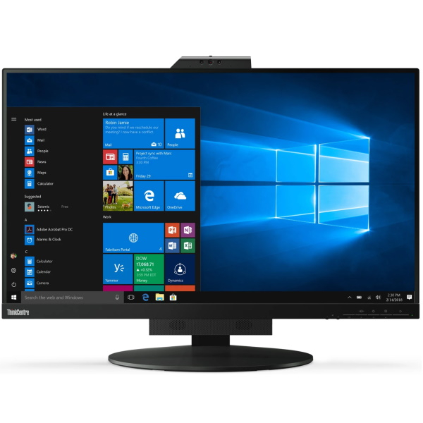 Монитор Lenovo ThinkCentre Tiny-In-One 27" QHD, Tilt, Swivel, Pivot, Height Adjust Stand [11JHRAR1EU] изображение 1