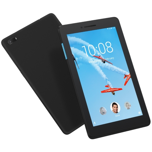 Планшет Lenovo Tab E7 TB-7104I [ZA410082RU] 7" 1024x600 Touch MediaTek MT8321/ 1GB/ 16GB/ 0.3Mp/ 2Mp/ WiFi/ BT/ 3G/ GPS/ Android 8.0/ black изображение 1