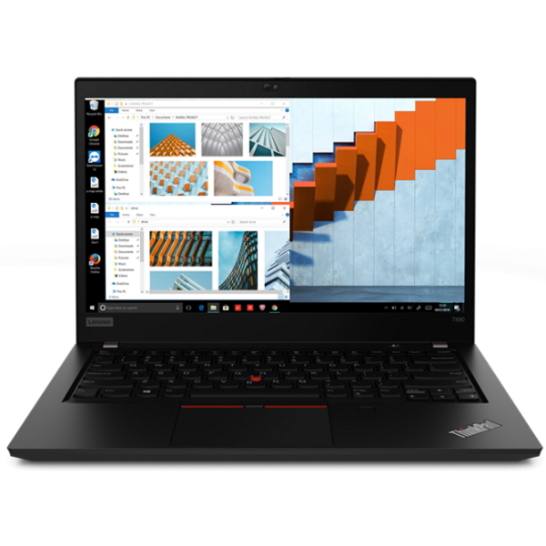 Ноутбук Lenovo ThinkPad T490 14" FHD [20N3SATJ0D] Core i7-8665U, 16GB, 512GB SSD, WiFi, BT, 4G, Win10Pro, черный изображение 1