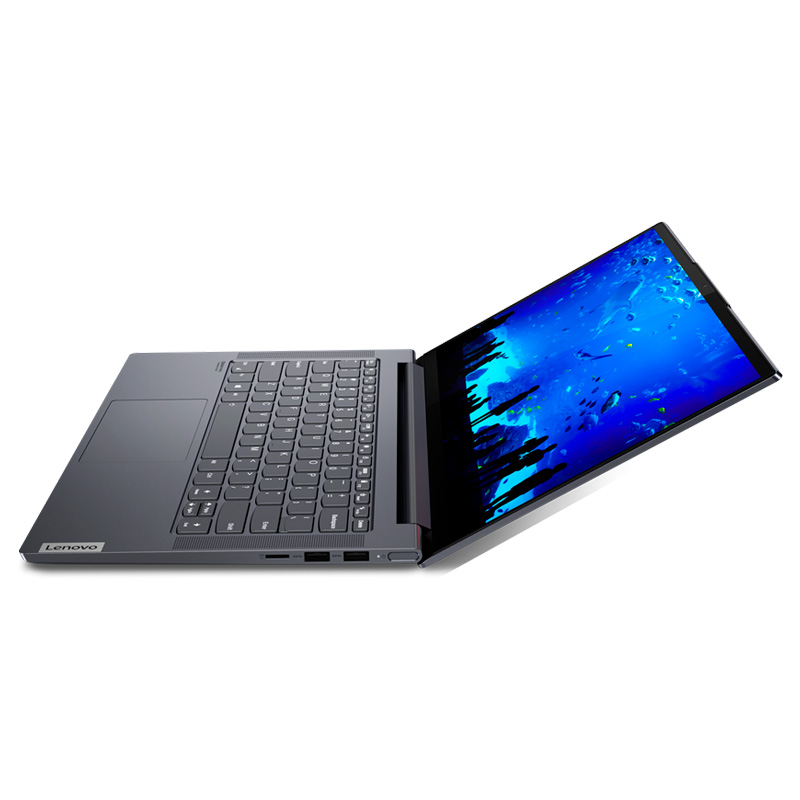 Ноутбук Lenovo Yoga Slim 7 14ARE05 14.0 FHD IPS AG Ryzen 5 4500U, 16GB, SSD 256Gb, AMD Radeon Graphics, Wi-Fi 2X2AX+BT, win 10, сланцево-серый [82A2006PRU] изображение 5