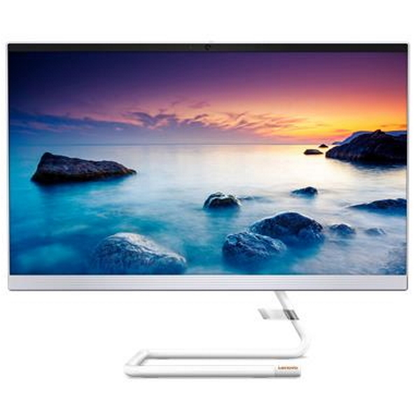 Моноблок Lenovo IdeaCentre A340-24ICK 23.8" FHD/ Core i3-9100T/ 8GB/ 256GB SSD/ DVD-RW/ Wi-Fi/ BT/ DOS/ Foggy White [F0ER006HRK] изображение 1