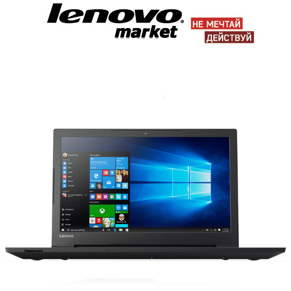 Ноутбук Lenovo V110-15IAP 15.6" HD Celeron N3350 /4Gb /500Gb /Intel HD Graphics 500 /black /WiFi /BT /Cam /Windows 10 [80TG00Y5RK] изображение 1
