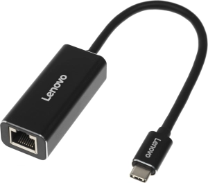 Адаптер для ноутбука Lenovo ThinkPad LX0804 черный USB-C to Ethernet Adapter Адаптер для ноутбука Lenovo ThinkPad LX0804 черный USB-C to Ethernet Adapter