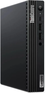 Компьютер Lenovo ThinkCentre Tiny M70q-4 slim i5 13400T (1.3) 8Gb SSD512Gb UHDG 730 Windows 11 Pro 64 GbitEth WiFi BT 90W kb мышь клавиатура черный (12E4SB6W00)