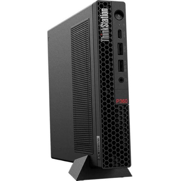Рабочая станция Lenovo ThinkStation P360 Tiny, Core i9-12900T, 16GB, 512GB SSD, NVIDIA T1000 8GB, DOS [30FA00JWCD] изображение 2