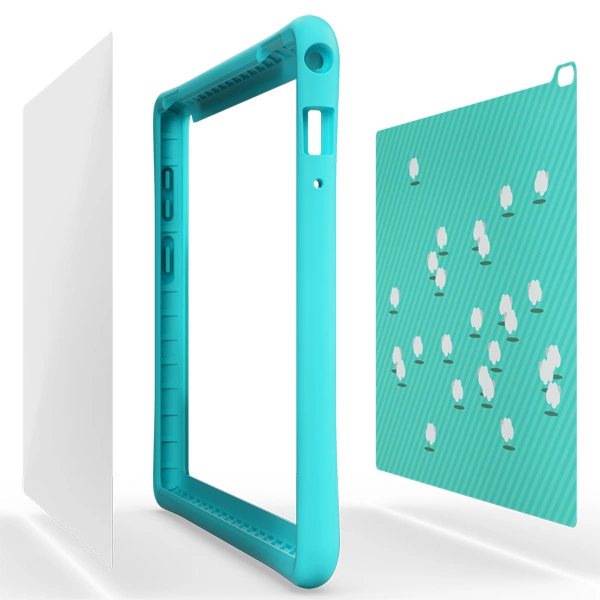 Чехол Lenovo TAB4 10 HD Kids Case (WW) бирюзовый [ZG38C01715] изображение 1