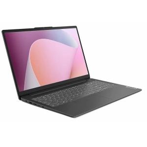Ноутбук Lenovo IdeaPad Slim 3 15AMN8 Ryzen 3 7320U/ 8Gb/ SSD256Gb/ 15.6"/IPS/FHD/noOS/black (82XQ007WRK)