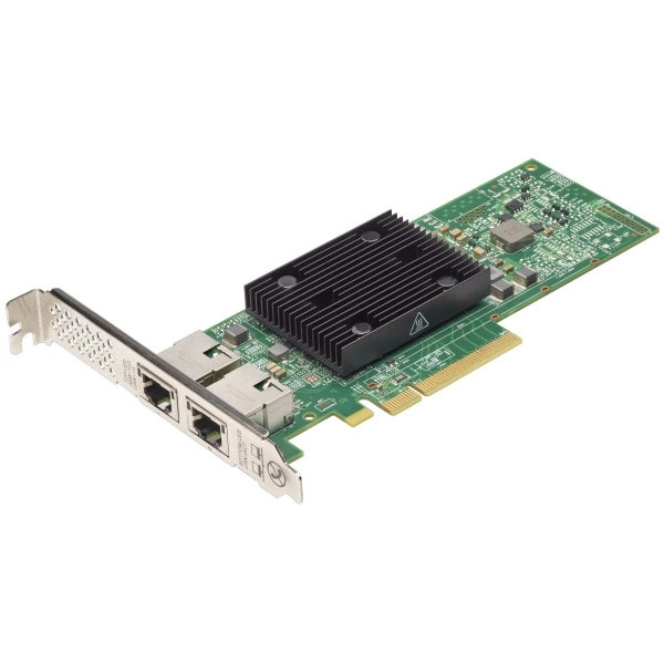 Адаптер сетевой Lenovo ThinkSystem Broadcom NX-E PCIe 10Gb 2x Base-T [7ZT7A00496] изображение 1