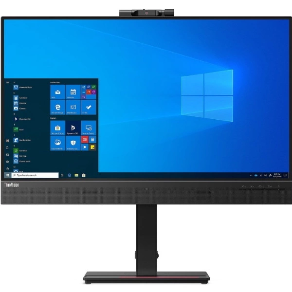 Монитор Lenovo ThinkVision T27hv-20 27" QHD [62A9GAT1EU] USB-Hub, tilt, swivel, pivot, height adjust stand изображение 2
