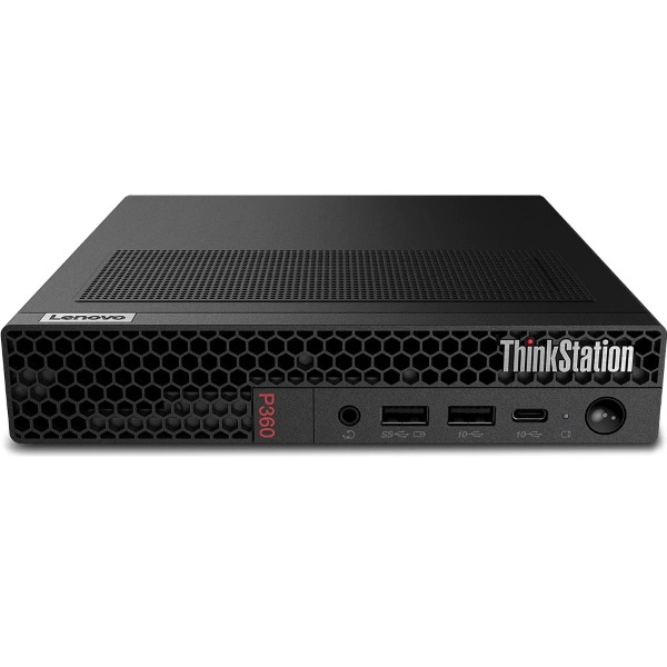 Рабочая станция Lenovo ThinkStation P360 Tiny, Core i9-12900T, 16GB, 512GB SSD, NVIDIA T1000 8GB, DOS [30FA00JWCD] изображение 1