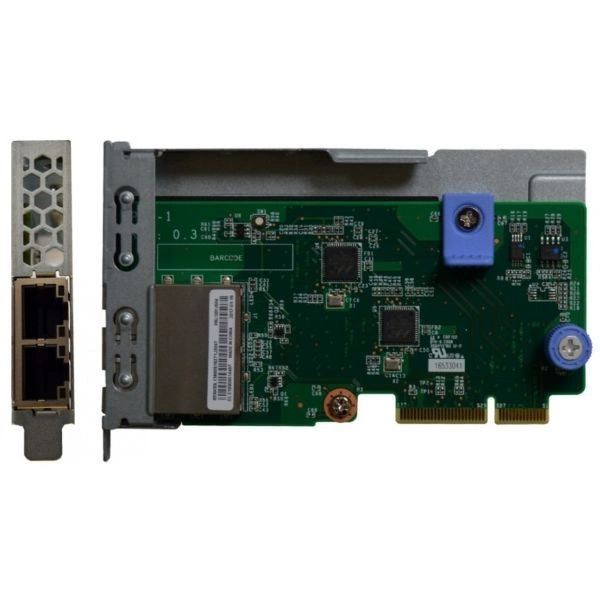 Сетевой контроллер Lenovo ThinkSystem 1Gb 2-port RJ45 LOM [7ZT7A00544] изображение 1