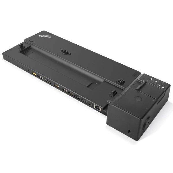 Док-станция Lenovo ThinkPad Ultra Docking Station 135W [40AJ0135EU] 4x USB3.1, 2x USB-C, RJ-45, 2x DP, HDMI, VGA, audio in/out, DC, kensington slot, key lock изображение 1